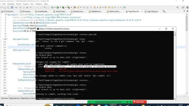 GIT Basic Commands смотреть онлайн