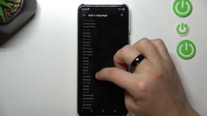 Как изменить язык на телефоне ZTE Axon 30 / Изменение системного языка на телефоне ZTE Axon 30