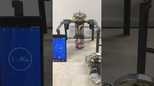 Free Piston Stirling Engine, displacer with Guide rod смотреть онлайн