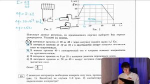 Катушку через реостат подключили к источнику электрического тока (рис. 1). На рисунке 2 - №