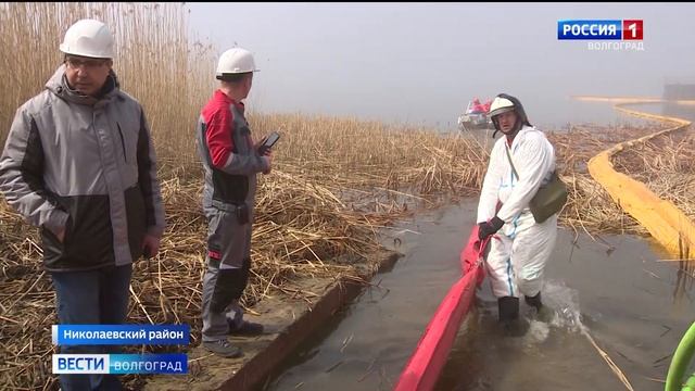 В Николаевском районе прошли учения по ликвидации разлива нефти
