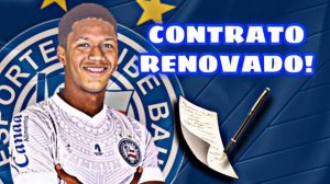 VÍNCULO RENOVADO! BAHIA RENOVA CONTRATO DO LATERAL-DIREITO ANDRÉ