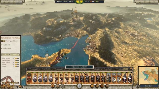 Taking Alexandria - Ancient empires mod - Seleucid kingdom Campaign - Total War Attila - Part 3 смотреть онлайн
