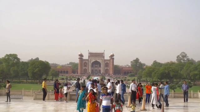 Taj Mahal India 4k Tour and Inside View HD Video смотреть онлайн