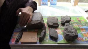 Поиск природных точильных камней