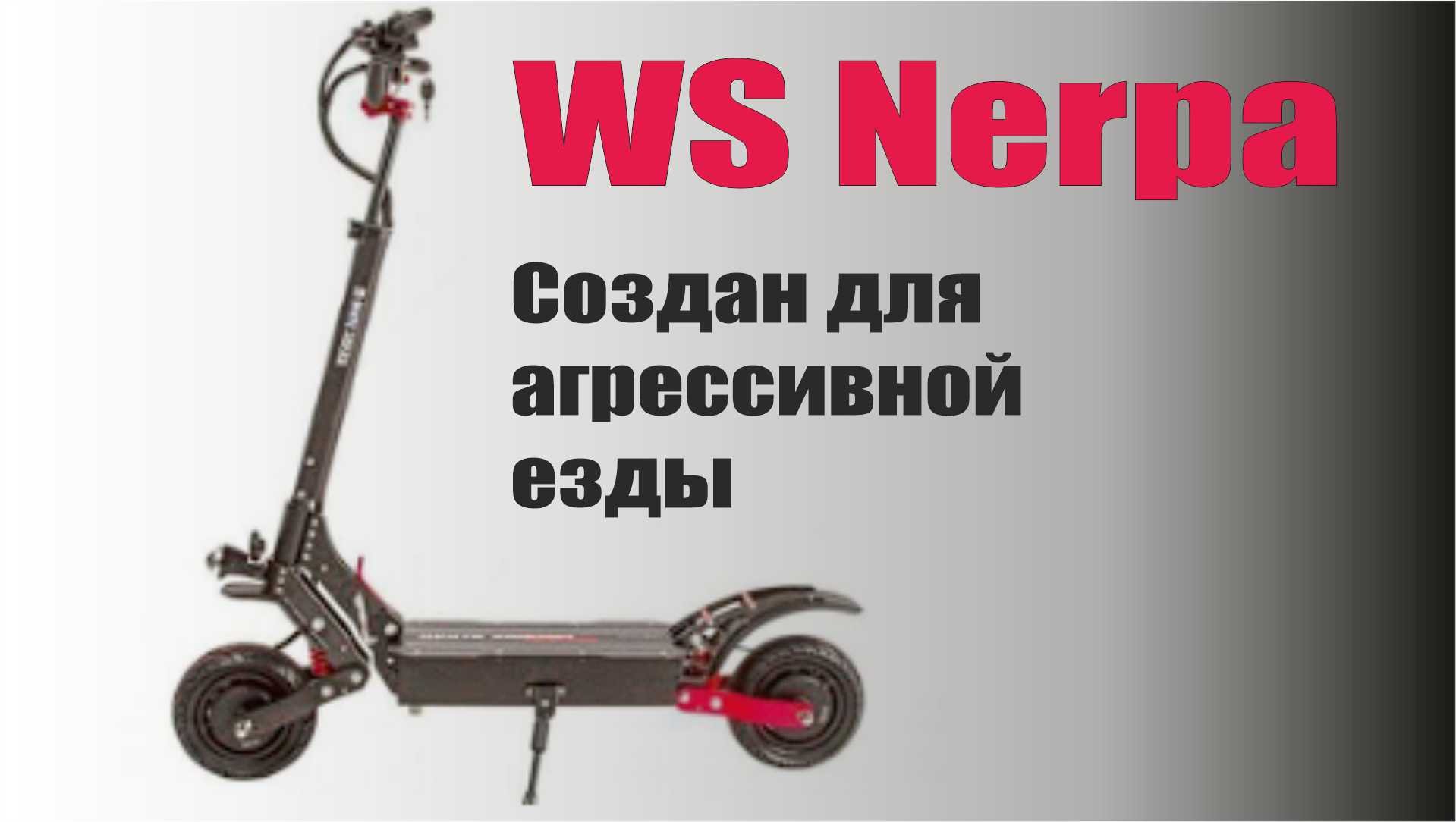 Электросамокат white siberia nerpa pro