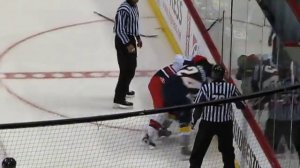 Josh Gratton - Trevor Gillies Fight 10-2-08