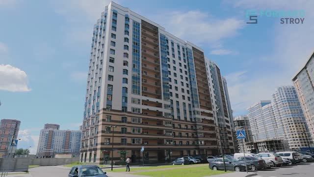 Механизированная штукатурка стен в ЖК "Приморский квартал"