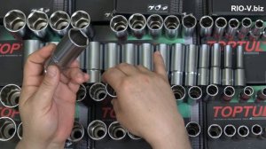 Головка длинная шестигранная и двенадцатигранная Toptul в RIO-V.biz