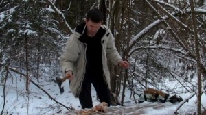 Топоры ТАЙГА, обзор и назначение. Рубка кости