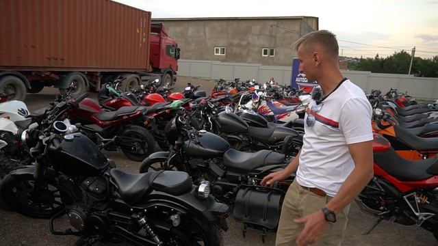Самые популярные мотоциклы в России с аукциона Японии. Контейнер 50 мотоциклов смотреть онлайн