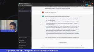 OpenAI Chat GPT, reagindo a está Inteligência Artificial