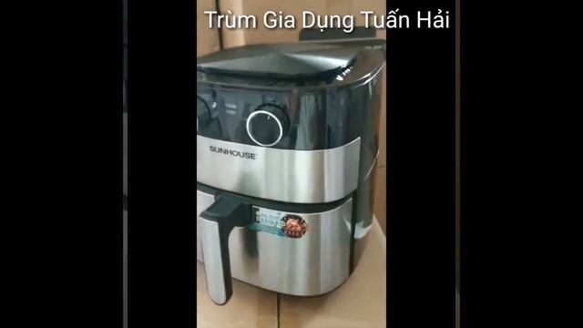 Nồi chiên không dầu 6L SUNHOUSE SHD4026 смотреть онлайн