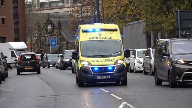 Yorkshire Ambulance Service / 2016 Fiat Ducato / Emergency Ambulance / Responding смотреть онлайн