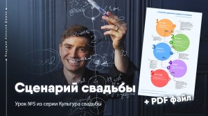 Сценарий свадебного банкета. Урок №5 Культура Свадьбы. Ведущий Алексей Дюжев