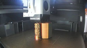 Таймлапсы 3д печати Bambu Lab P1S