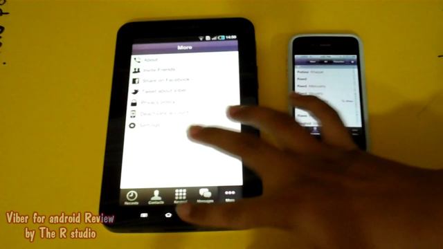 Viber for android Review смотреть онлайн