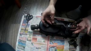 Скутер за 1К: меняем механизм кикстартера #2часть