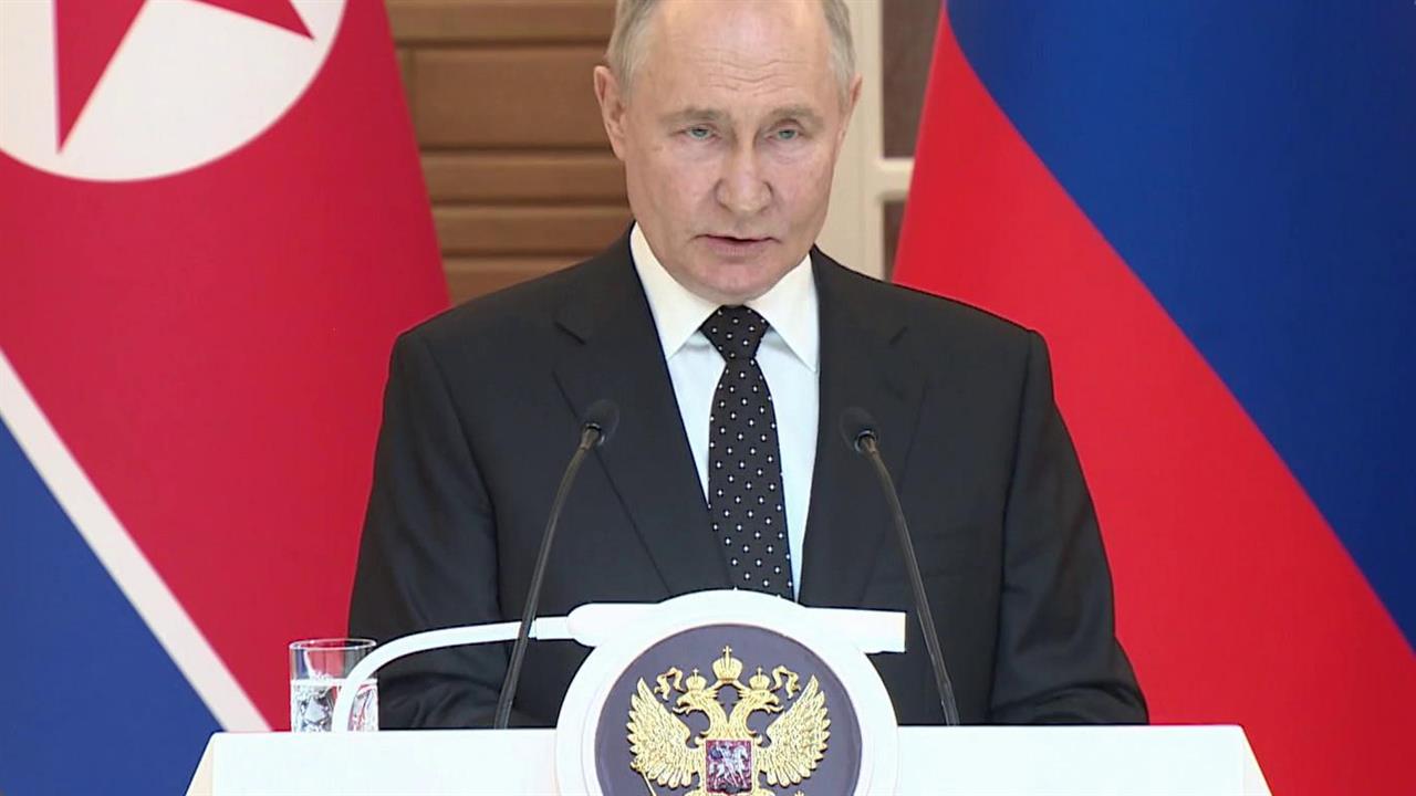 Владимир Путин: договор с КНДР включает взаимопомощь при внешней агрессии