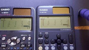 Quick Speed Comparison: Casio fx-991 EX Classwiz vs Casio fx-991CW