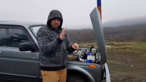 ТУРБО Нива с газовой установкой ... это возможно !
