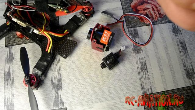Обзор курсовой камеры Eachine CCD 1000TVL и Racer 130 смотреть онлайн
