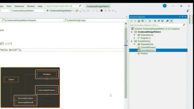 Simple Factory Design Pattern in C# I Design Patterns(Part 2)- What is Simple Factory Design Patter