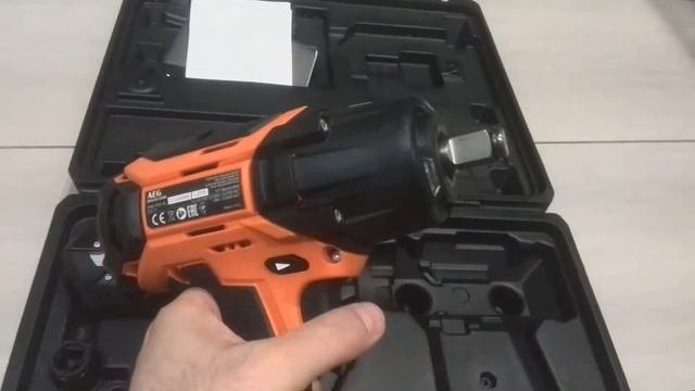 Аккумуляторный ударный гайковерт AEG.Домашний обзор.