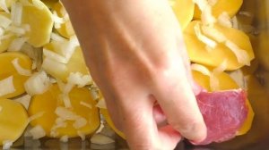 Мясо по-русски в духовке ? ? Пошаговый видео рецепт приготовления