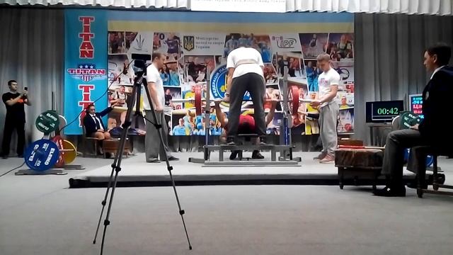 Цатурян Владимир 180 кг. Рекорд Украины