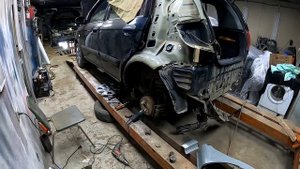 Hyundai Getz Замена заднего крыла