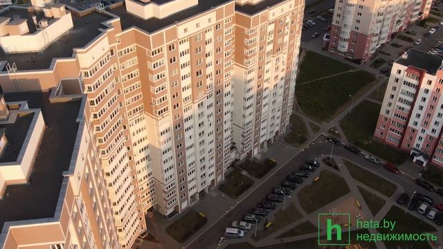 Минск улица Притыцкого 105 облет дома на квадрокоптере.