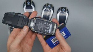ЗАМЕНА АККУМУЛЯТОРА ДЛЯ КЛЮЧА БМВ. ЭЛЕКТРОННЫЙ ЦИФРОВОЙ DIGITAL KEY MKD35UP 1ICP33757 9442976 LCD