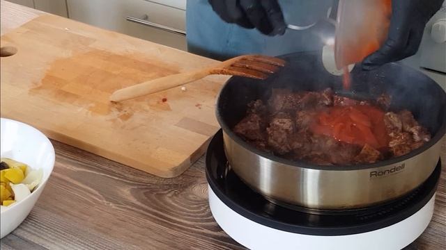 Как приготовить жаркое из мяса с овощами в горшочке? ? восхитительный ? рецепт жаркого ??♨️