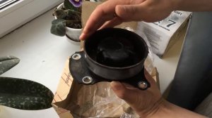 Вышедшая из строя помпа системы охлаждения Toyota corolla 2008