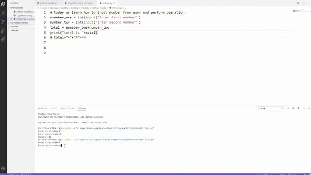 Int() Function :In Python | Python Tutorial 9 #tiktokgirls #trending