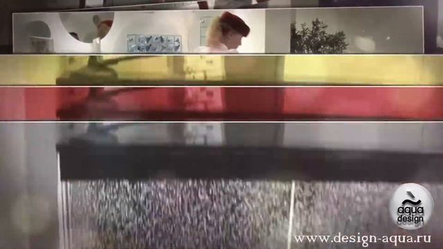 Монтаж встроенной пузырьковой панели в стойку администратора   Пузырьковая панель смотреть онлайн