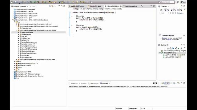 15 Extending DAO for Multiple Databases java design patterns tutorial