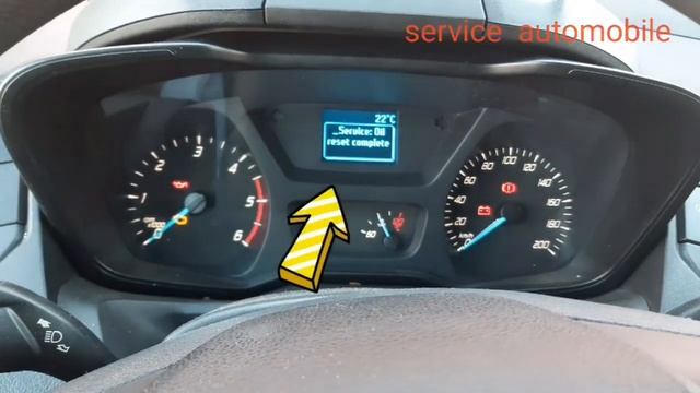 Ford transit custom 2019 comment réinitialiser service vidange(FORD fiesta _focus..) كيفية إزالة م смотреть онлайн