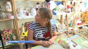 Аппликации из соломы