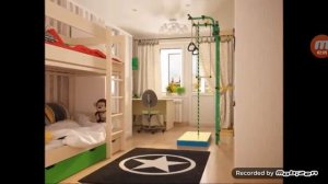 Дизаин детских комнат для двоих😄