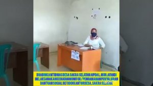 BHABINKAMTIBMAS DS.SAKRA SELATAN MELAKS. KEGIATAN MONITOR PENYALURAN BANSOS