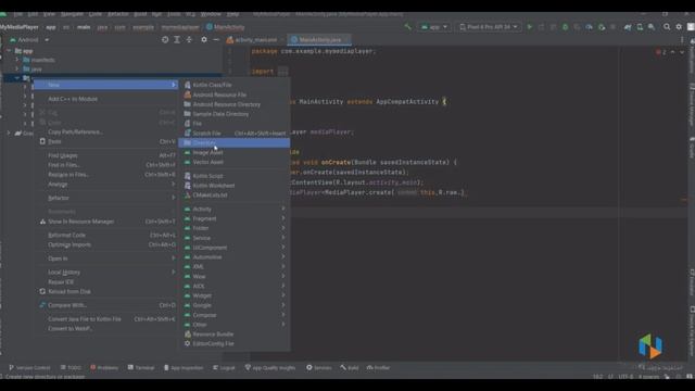 Android Development Course : create music player app in android studio | #Day4