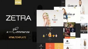 Zetra - eCommerce HTML Template | Themeforest Website Templates and Themes