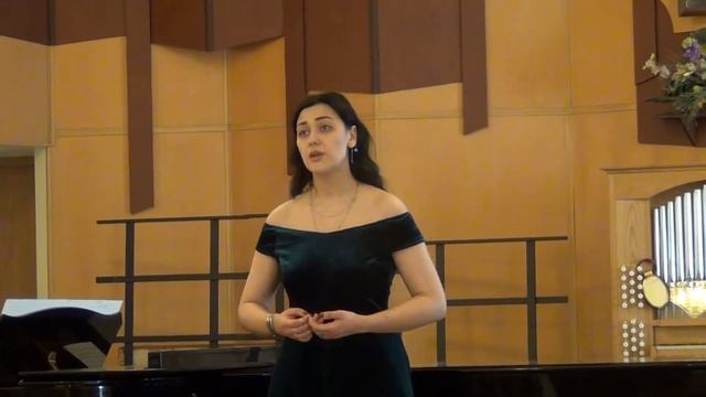 Анна Сеничкина. Э. Направник. "Дубровский". Речитатив и романс Маши