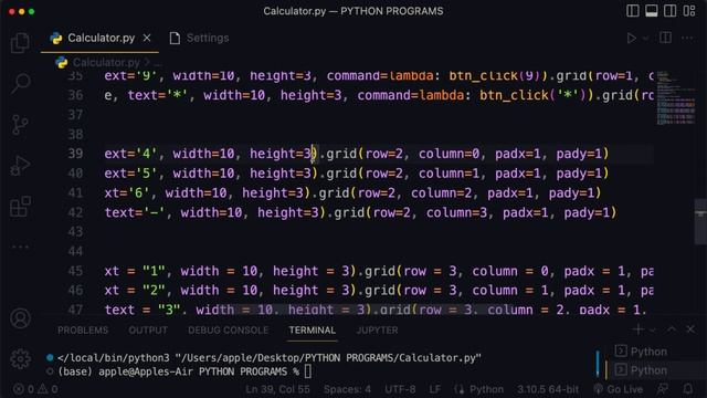 Build a GUI App using Python and Tkinter
