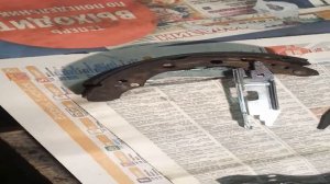 Audi 80 - Меняем задние подшипники. Колодки. Цапфы. Часть 3.