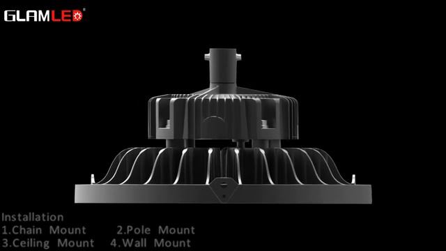 Introduction of 160lm/w Anti glare UGR 19 UFO LED High Bay Light смотреть онлайн