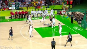 Kevin Durant Full Highlights in Rio 2016 Quarter Finals vs Argentina - 27 Pts, 6 Ast, 7 Threes!