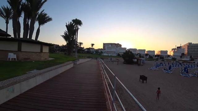 Кипр Протарас, июль 2021. Отель Сигал (Seagull) Экспресс обзор номера и лобби; прогулка вдоль моря смотреть онлайн